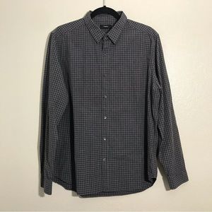Theory Zack PS Colpito Slim Fit Button Up Shirt Sz XL